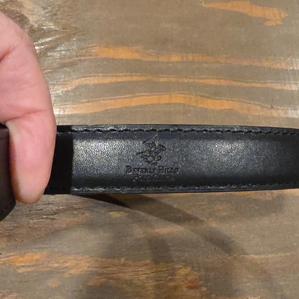Beverly Hills Polo Club Kids' Sleek Black Belt